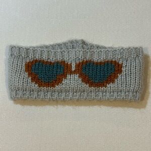 BCBG Knit Ear Warmer • Gray • Sunglasses Design • Winter Headband